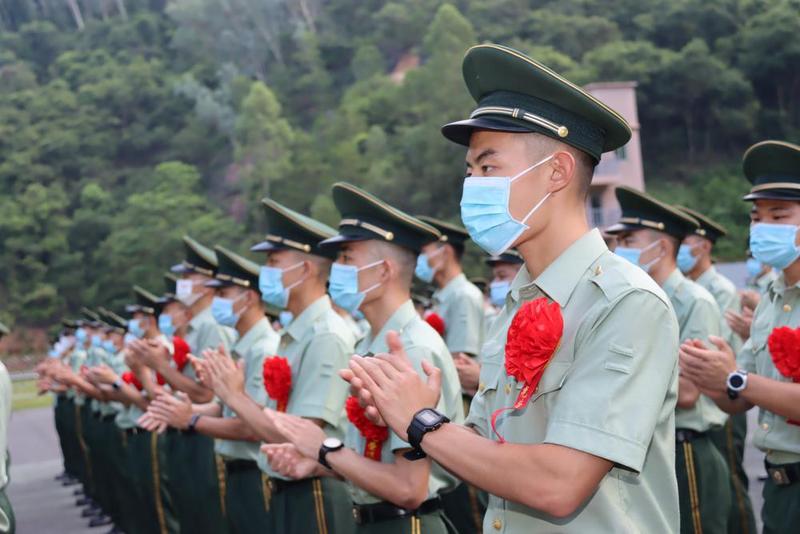惠州支队2021年度夏秋季士兵退役仪式